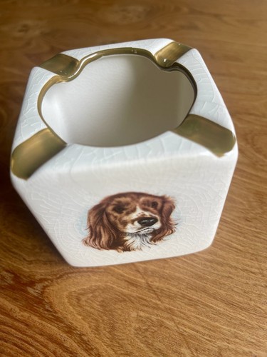 Wade ashtray cube shape - ashtray,