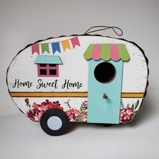 Retro Style Camper Birdhouse