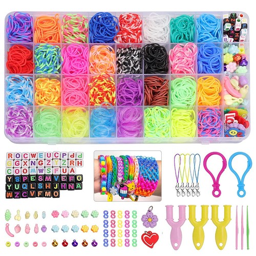 4800pcs rubber loom bands kit - 4800pcs,