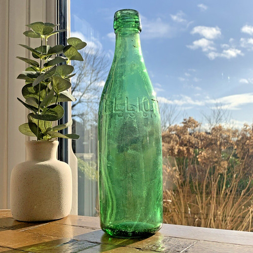 Antique glass bottle - antique,