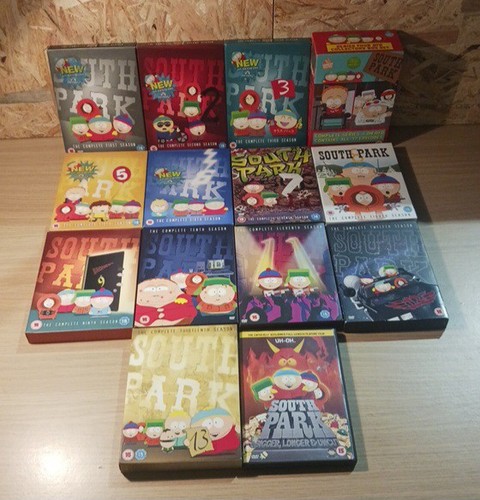 South park dvd box - set, seasons