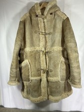 Vintage Hooded Shearling