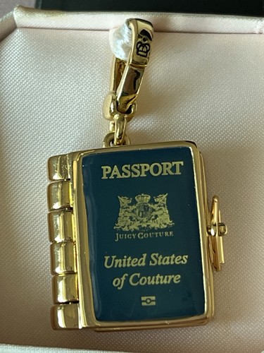 Juicy couture passport charm - couture,