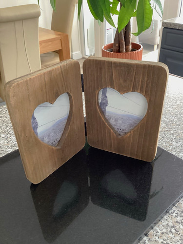 Driftwood brown hinged double - driftwood,
