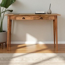 Wide 2 Drawer Solid Mango Wood