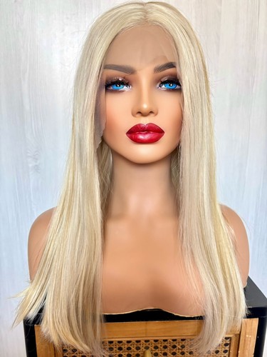 Light blonde lace front hair - light,