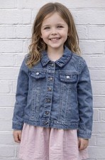 TU Girls Mid Blue Denim Jacket
