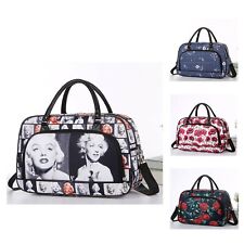 S-Medium Handbag Shopper Weekender Travel Gym Woman Lady Synthetic Leather Bag