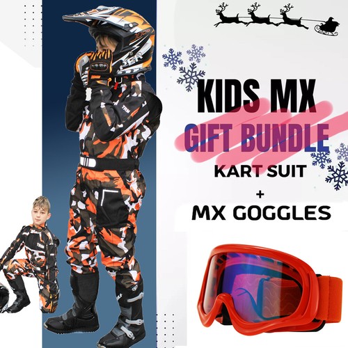 Kids motocross kart suit - kids,