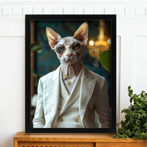 Elegant sphynx cat - elegant,