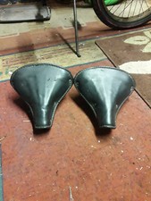 Vintage Romet Duet Tandem bike original saddles with tool kit