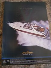 PRINCESS SPORTS YACHTS V52 V40 MARINE PROJECTS  ADVERT APPROX A4 SIZE FILE 2