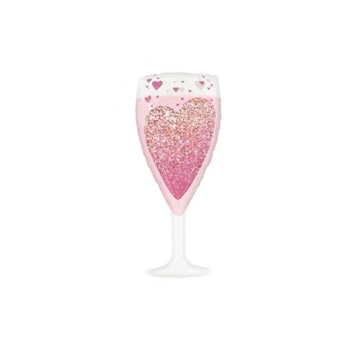 Champagne glass bottle large - champagne,