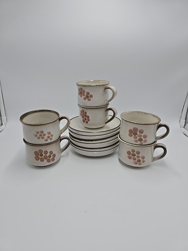 Denby gypsy teacups saucers - denby, &