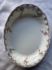 Wedgwood Pink Garland Oval