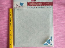 Die'sire Embossalicious 'Elegance' Roses Embossing Folder 8x8 inches