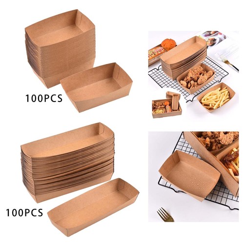 100x kraft paper food - 100x,