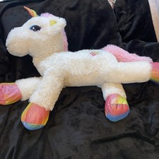 Large White Rainbow & Sparkly