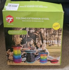 Telescopic Chair Stool Portable Folding Seat Compact Chair Retractable Seat