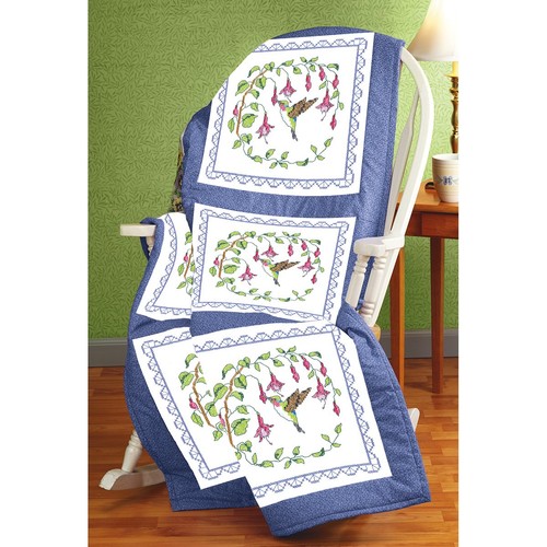Janlynn hummingbird quilt - janlynn,
