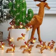 Christmas Lights Dachshund Christmas Shiny Decorations Dachshund Christmas NEW