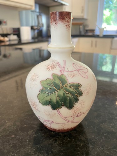 Victorian opaline milk glass