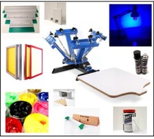 Colour screen printing kit - 4, |