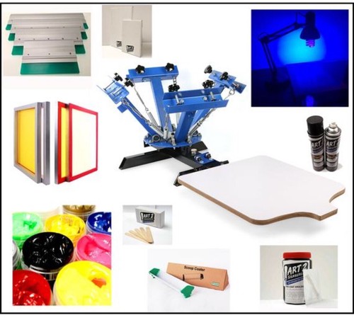 Colour screen printing kit - printing, |