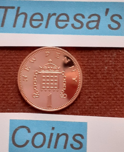 1974 proof crowned - , 1p