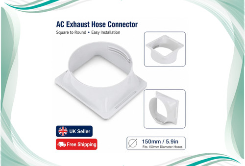 Square round exhaust duct - round,