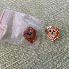 Lions Club Sitesavers  Appeal Pin Badges x 2