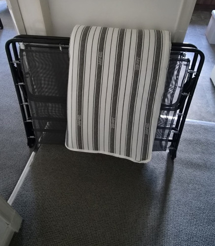 Single folding bed - bed, frame