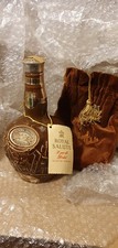 Royal Salute by Wade 21 year old 70cl whiskey bottle (empty) with pouch.