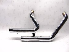 Harley-Davidson FXBRS BREAKOUT FLFBS Fat Boy M8 Exhaust HEADER Heat Shields