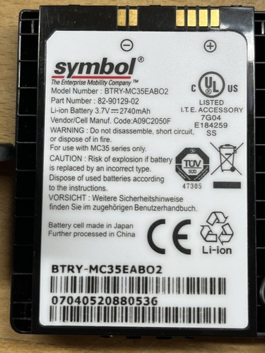 Motorola symbol mc35 pda - symbol,