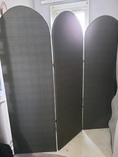 3-Panel Freestanding Room Divider Wall Bedroom Privacy Screen Decor