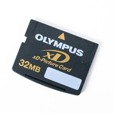 Olympus XD Picture Memory Card 32MB - Suitable for Olympus or Fujifilm Cameras