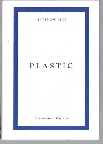 Plastic matthew rice - by,