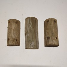 Driftwood 3x Round Pieces, Display Sculpture/home Decor Textured, Natural, Art