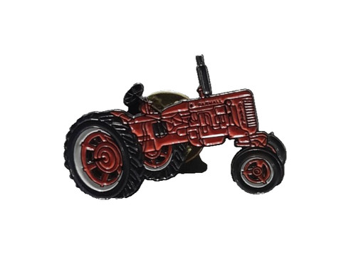 Farmall tractor pin - tractor, badge