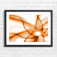 Green Abstract Flower With