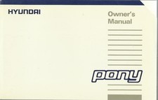 HYUNDAI PONY HATCHBACK &
