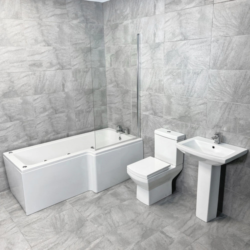 Whirlpool shower bath suite - whirlpool,
