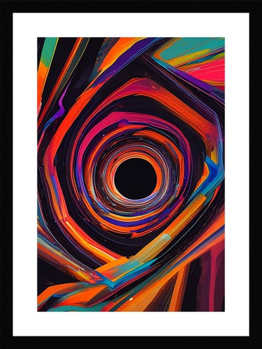 Sublime black hole print - sublime,