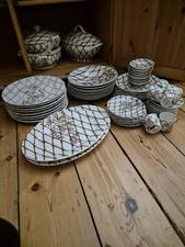 Large dinner service