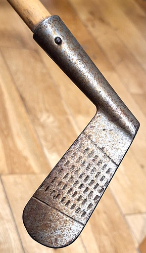 Old steel blade - old, putter