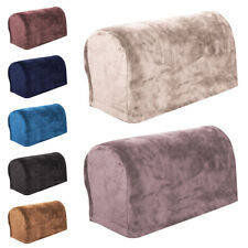 UK☑☑ Removable Arm Stretch Sofa Couch Chair Protector Armchair Covers Armrest