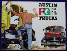 AUSTIN FG K60 K80 K100 TRUCK LORRY DATA SPECIFICATION BROCHURE 1962
