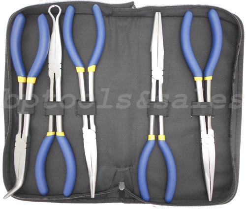 5pc long nose pliers - 5pc,
