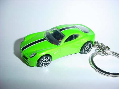 Hot green alfa romeo - 3d,